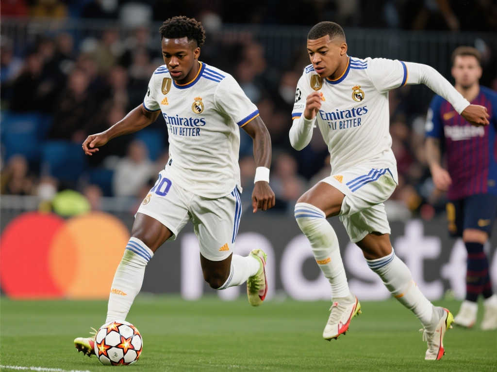 皇马西甲逆袭巴萨需谨慎！弗里克麾下藏杀招：专克姆巴佩与小熊