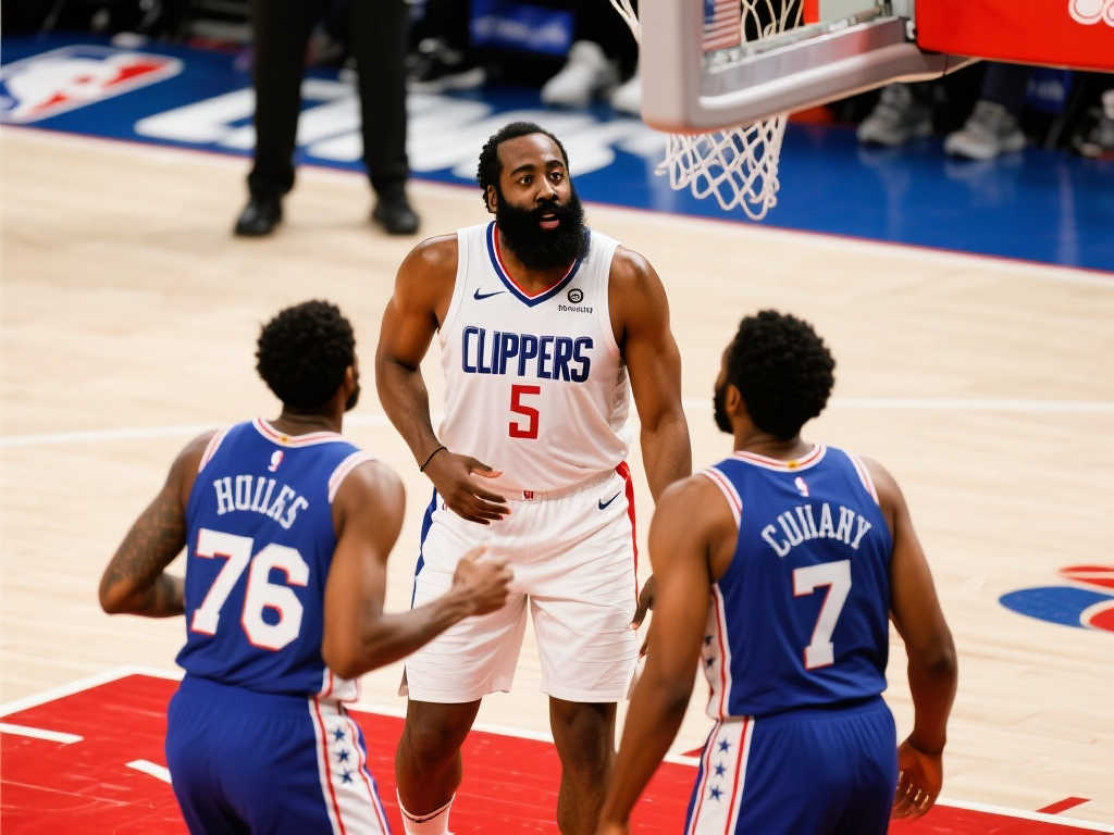 费城球迷转而支持对手,哈登带领快艇强势五连胜 费城球迷转而支持对手,哈登带领快艇强势五连胜